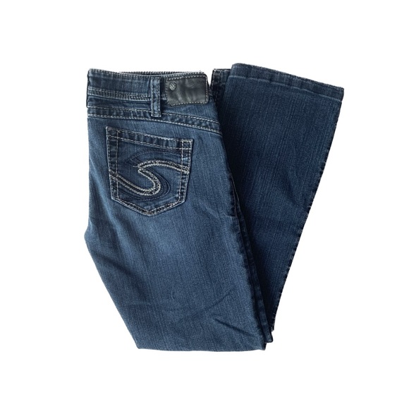 low rise vintage y2k tuesday silver brand jeans - Picture 2 of 4